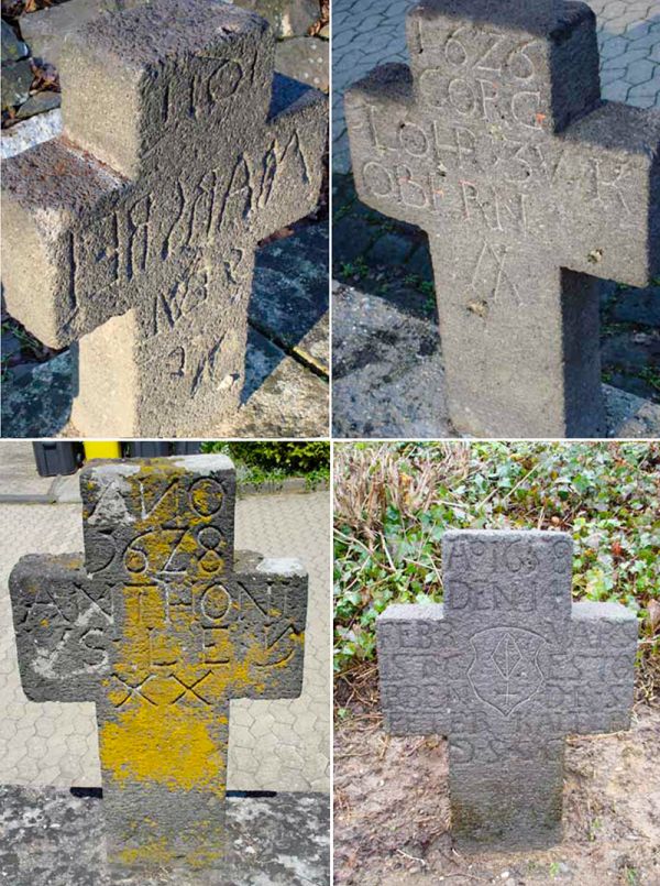 Grabkreuze – 1. Epoche 16. Jhdt.