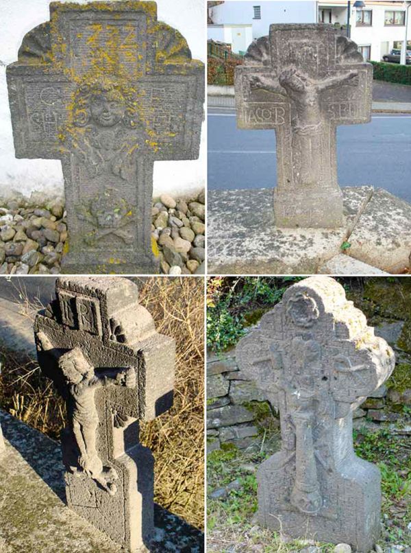 Grabkreuze – 3. Epoche 18. Jhdt.